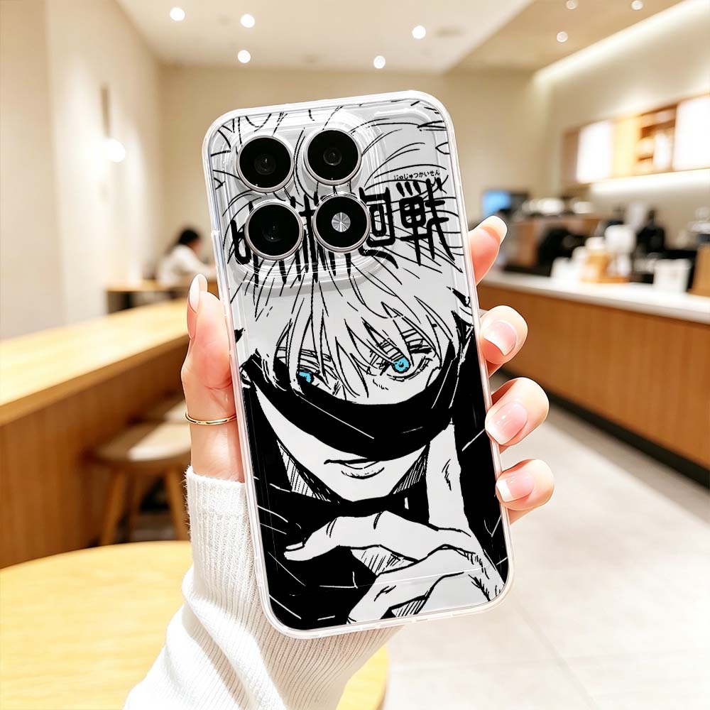 Phone Cases Jujutsu Kaisen - Capa Transparente Anime Jujutsu Kaisen para