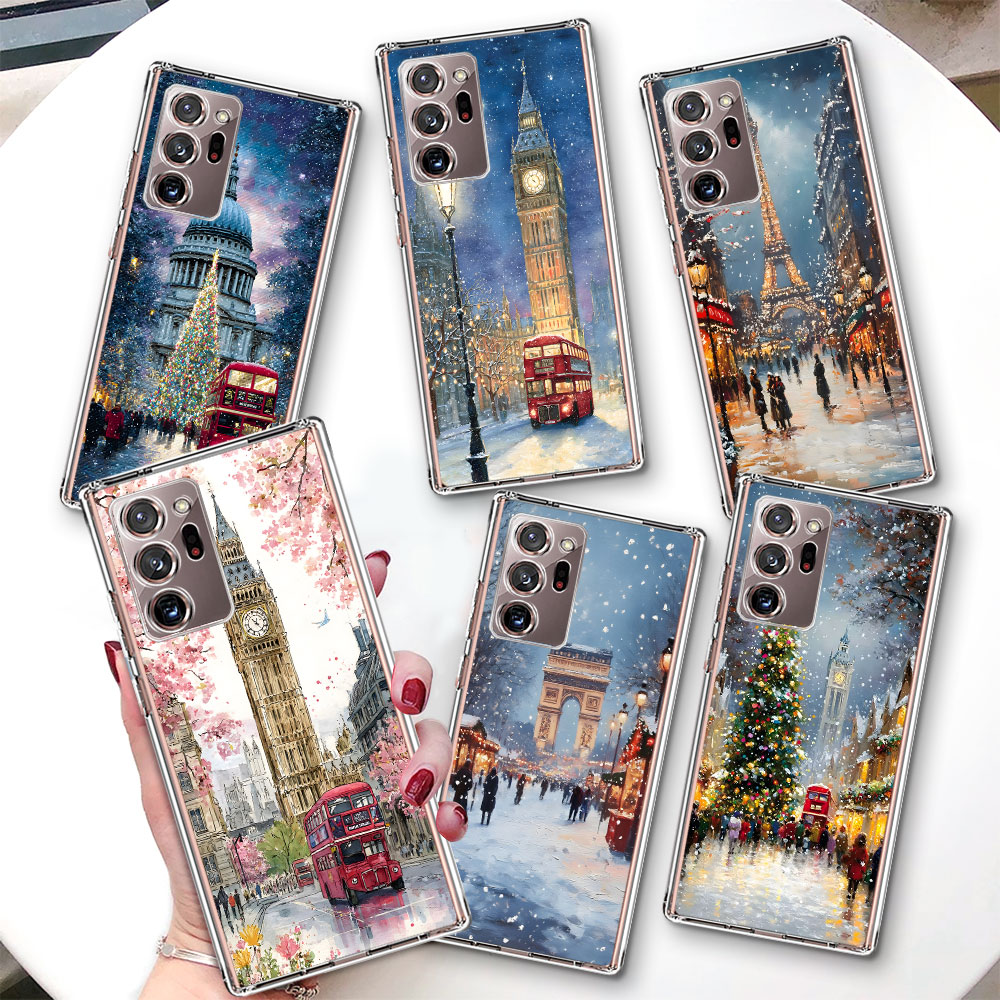 Phone Cases London - Capa de Telefone Transparente e à