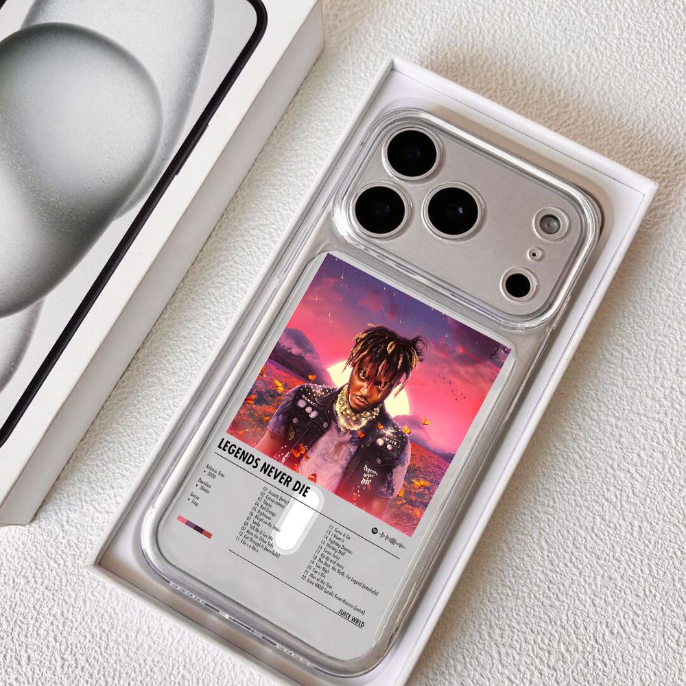 Phone Cases For Iphone 16 - Capa de Celular J-Juice WRLD Singer
