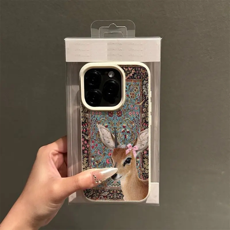 Capa de Silicone Vintage com E - Phone Cases Xiaomi 15 avaliação e preço
