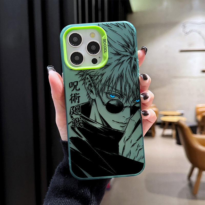 Capa de Telefone Fosca para Op - Phone Cases Jujutsu Kaisen avaliação e preço