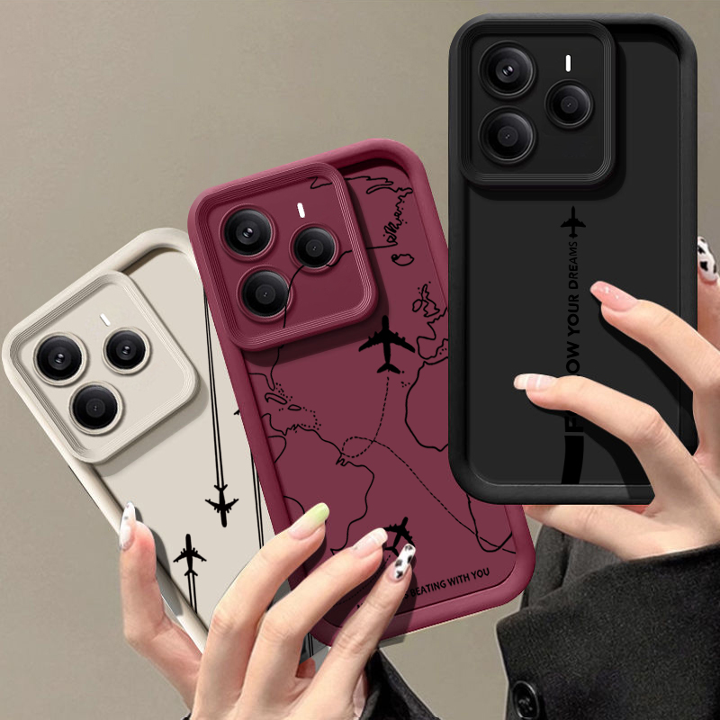 Capa de Silicone Macia TPU com - Phone Cases Xiaomi 15 avaliação e preço