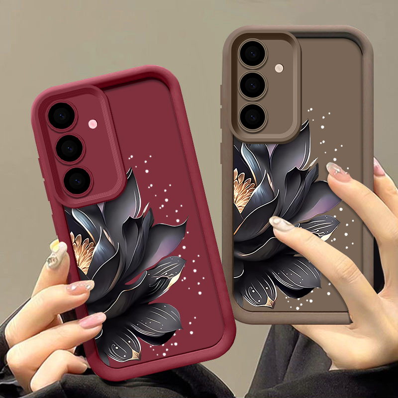 Flor de lótus caso de telefone - Phone Cases Galaxy A16 5G avaliação e preço